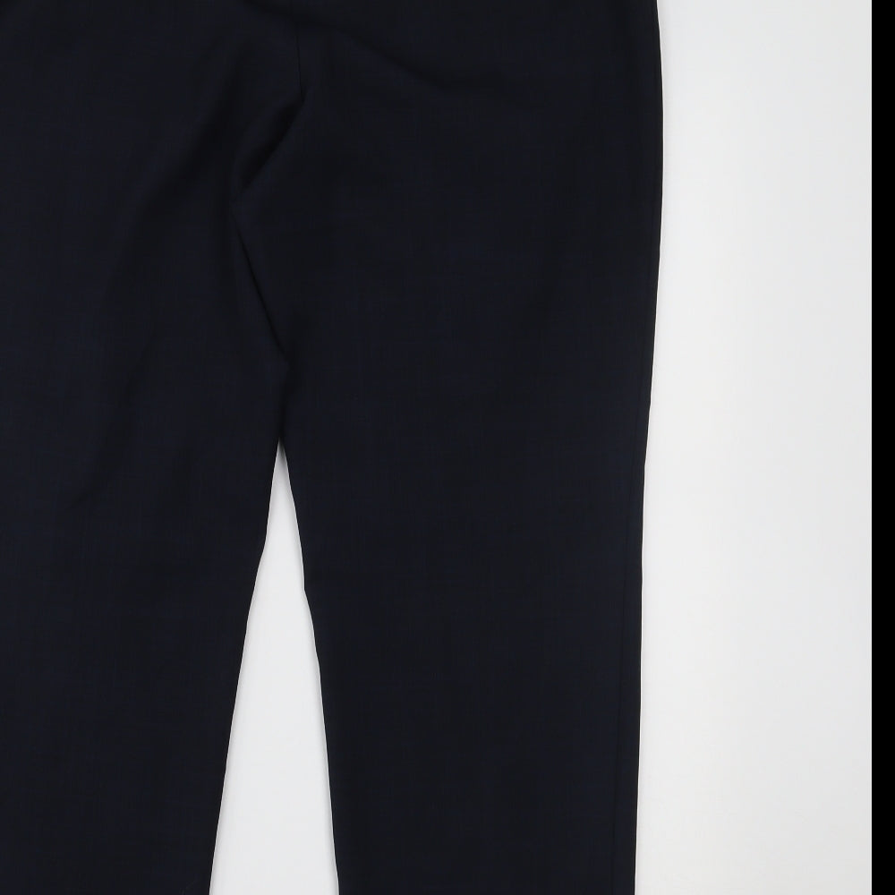 Marks and Spencer Womens Blue   Trousers  Size 16 L25 in