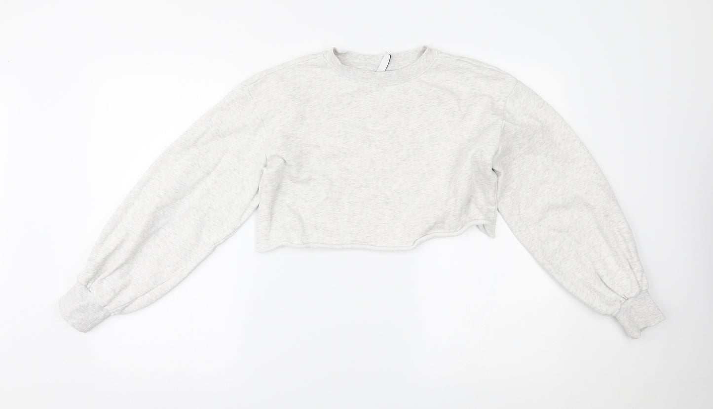 H&M Womens Grey   Pullover Jumper Size XS