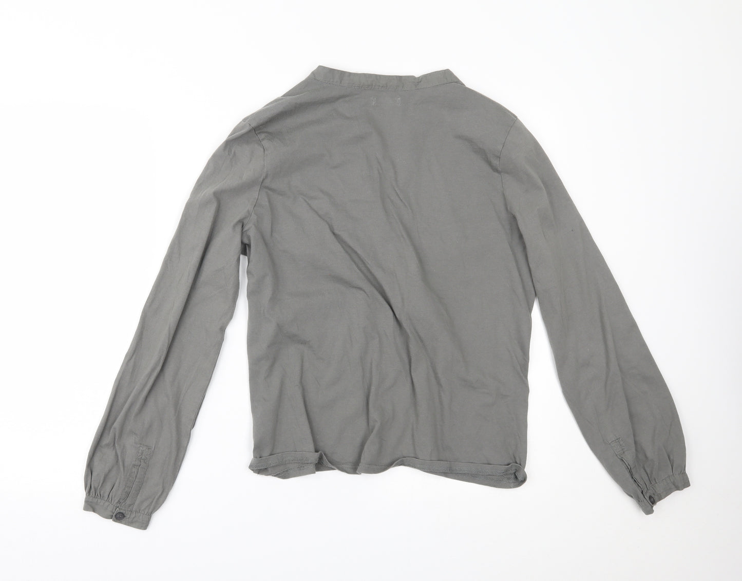 Edeis Womens Grey   Basic Blouse Size 18