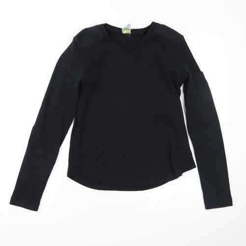 Oasis Womens Black   Basic Blouse Size 14