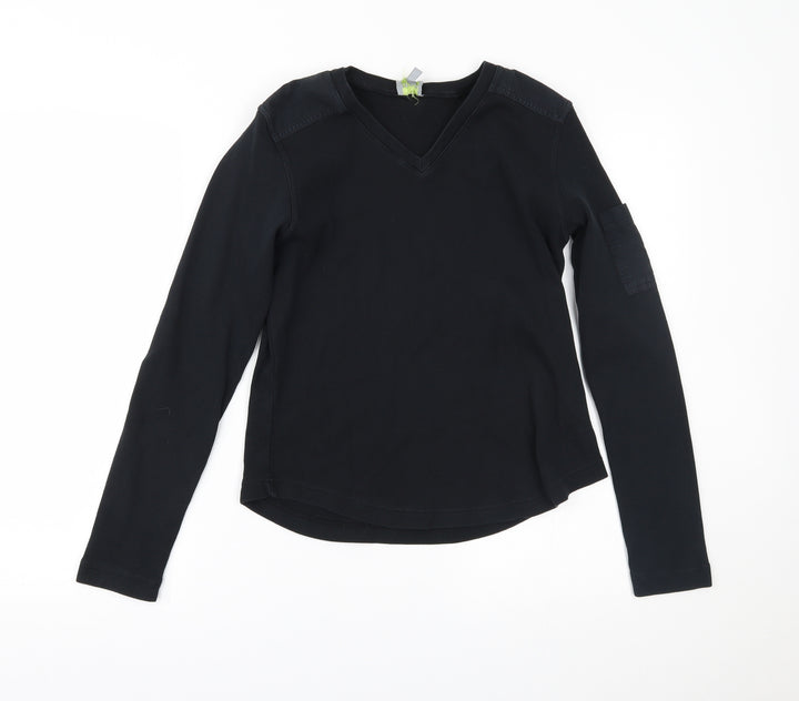 Oasis Womens Black   Basic Blouse Size 14