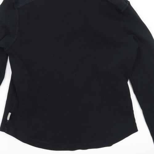 Oasis Womens Black   Basic Blouse Size 14
