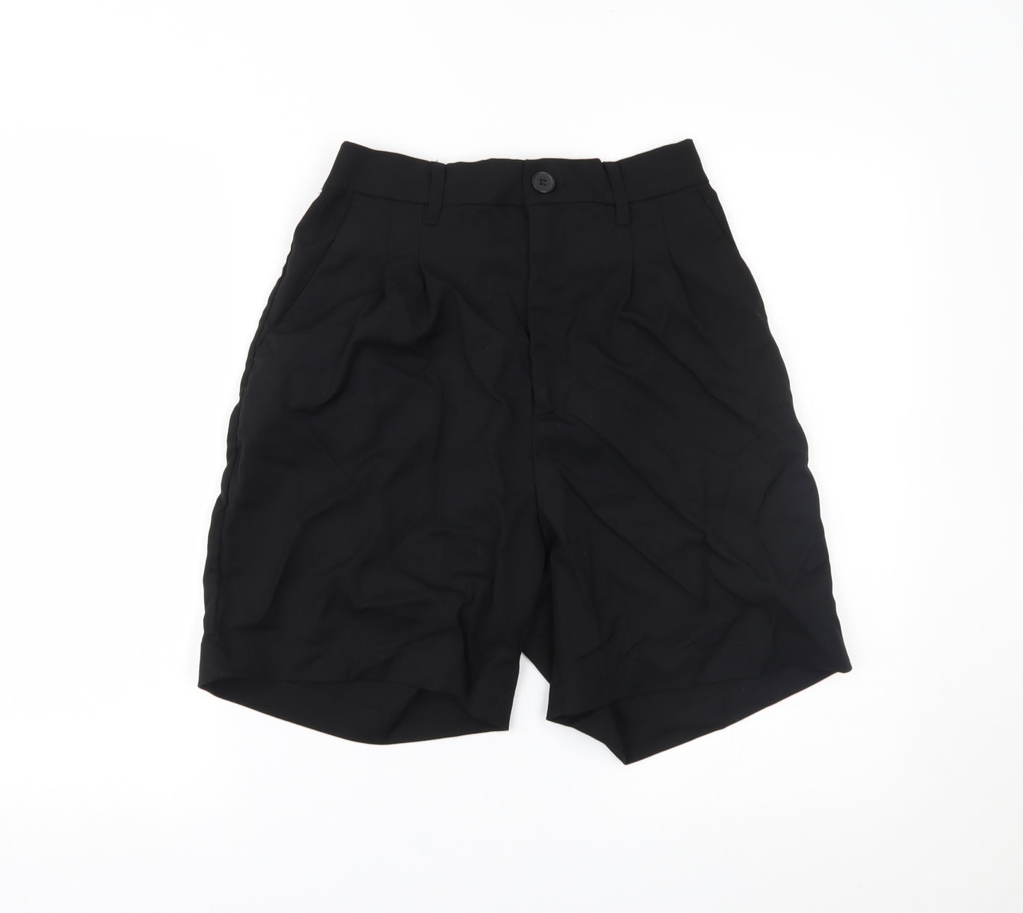 H&M Womens Black   Cut-Off Shorts Size 10