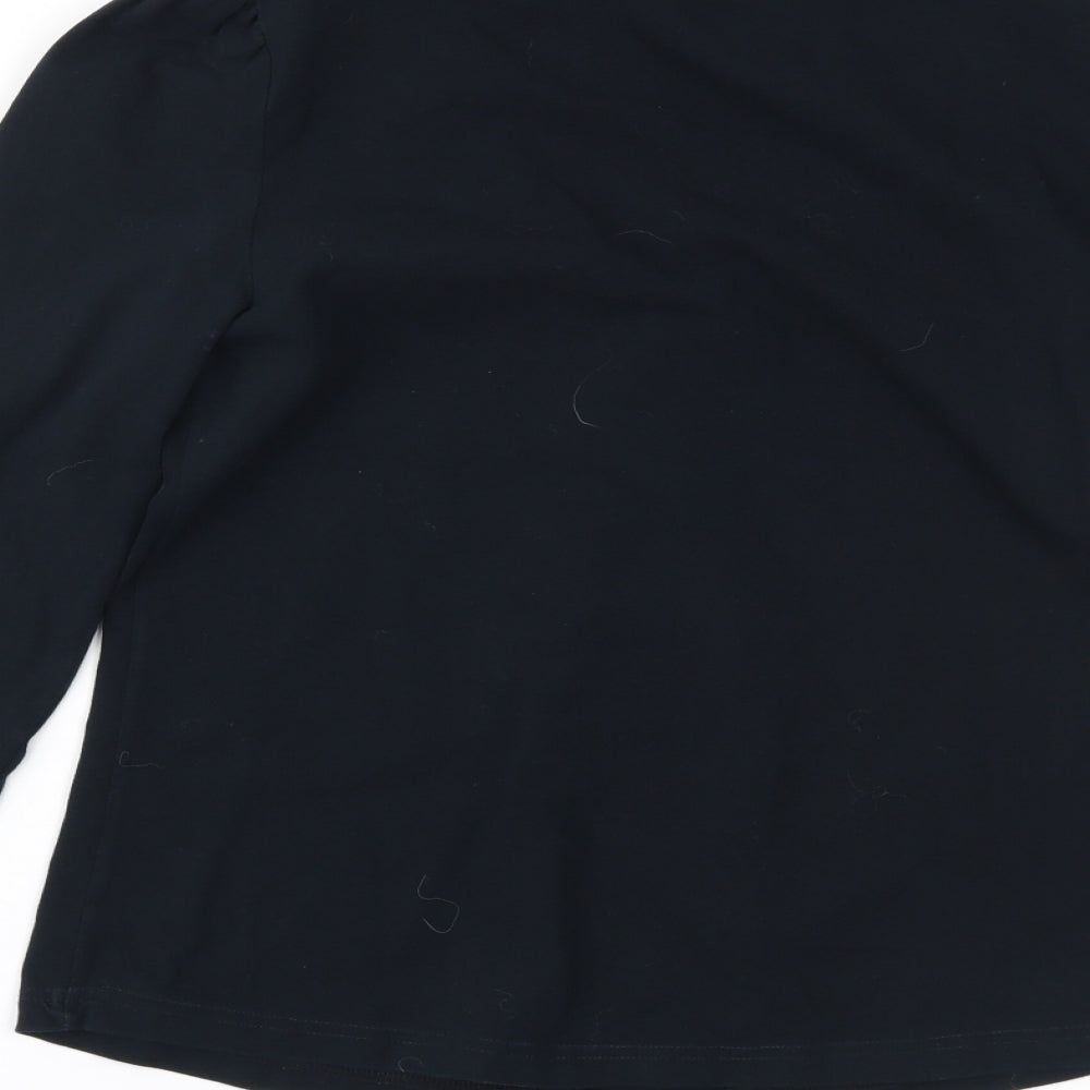 Active Wear Womens Blue   Basic Blouse Size 16