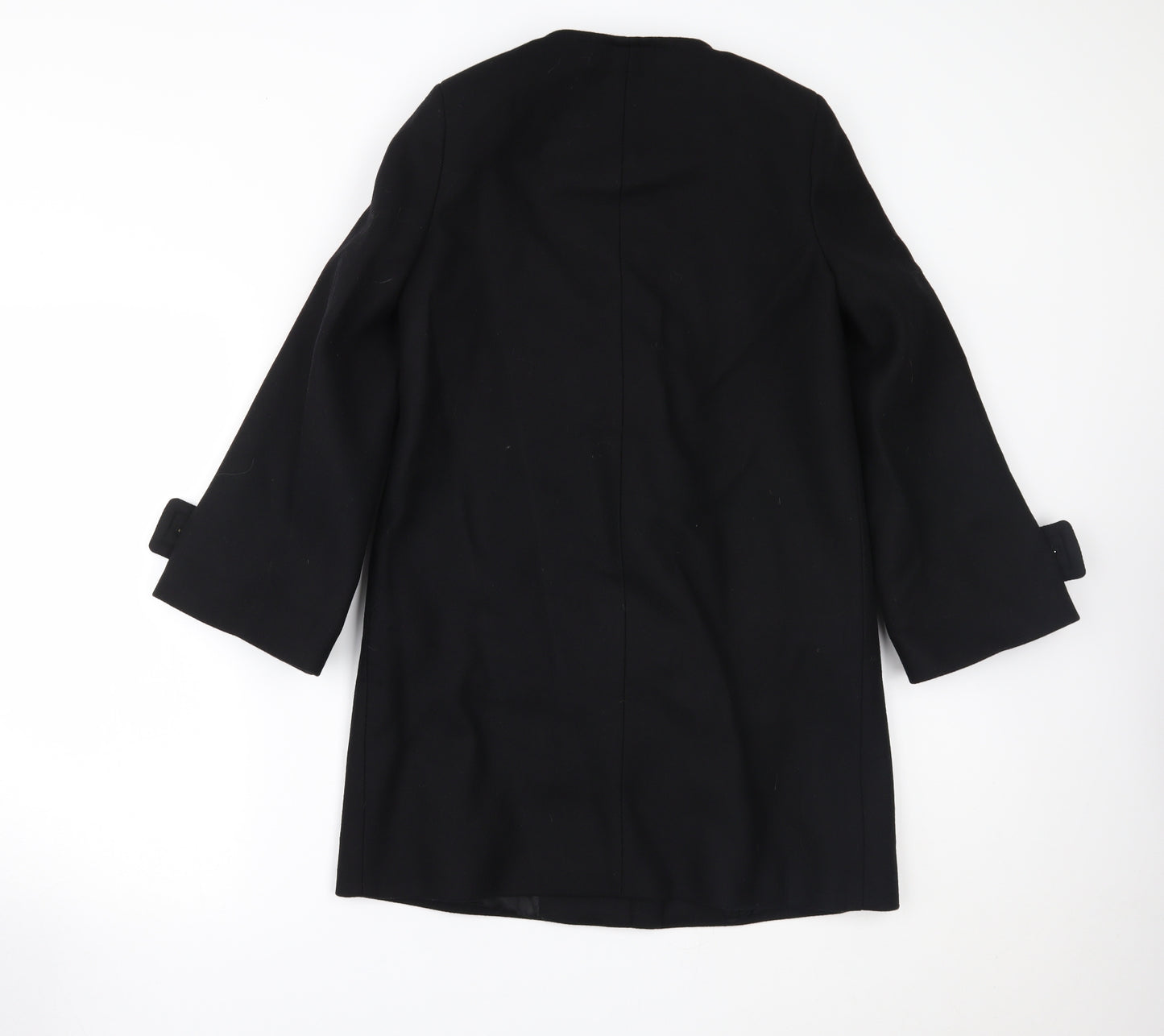 Zara Womens Black   Overcoat Coat Size XS