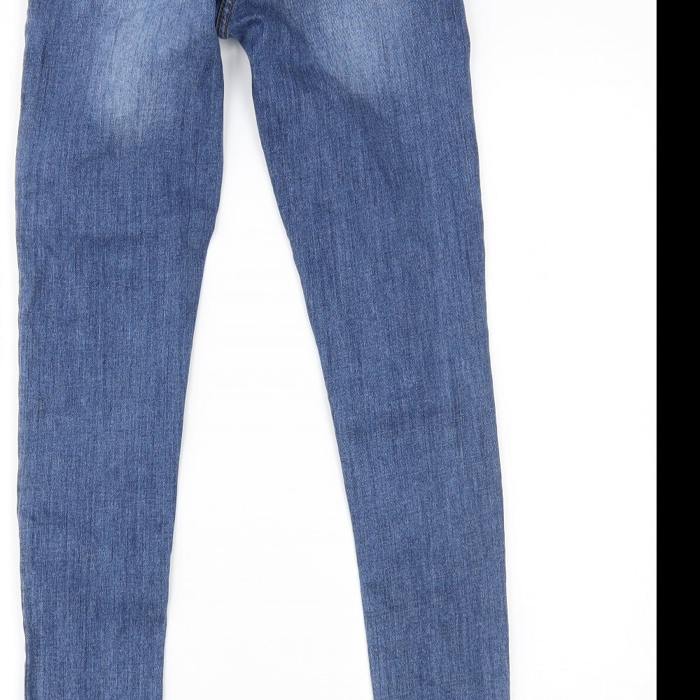 NEXT Girls Blue  Denim Skinny Jeans Size 12 Years