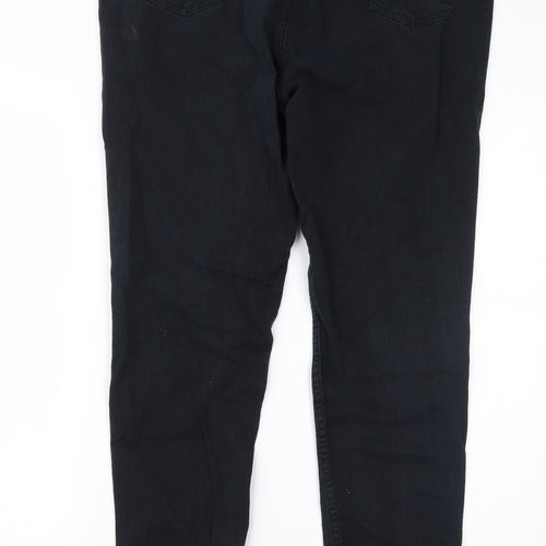 Matalan Womens Black  Denim Skinny Jeans Size 18 L28 in