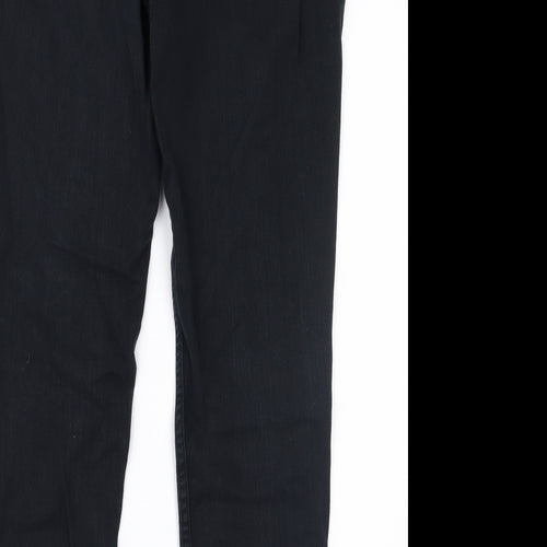 Matalan Womens Black  Denim Skinny Jeans Size 18 L28 in