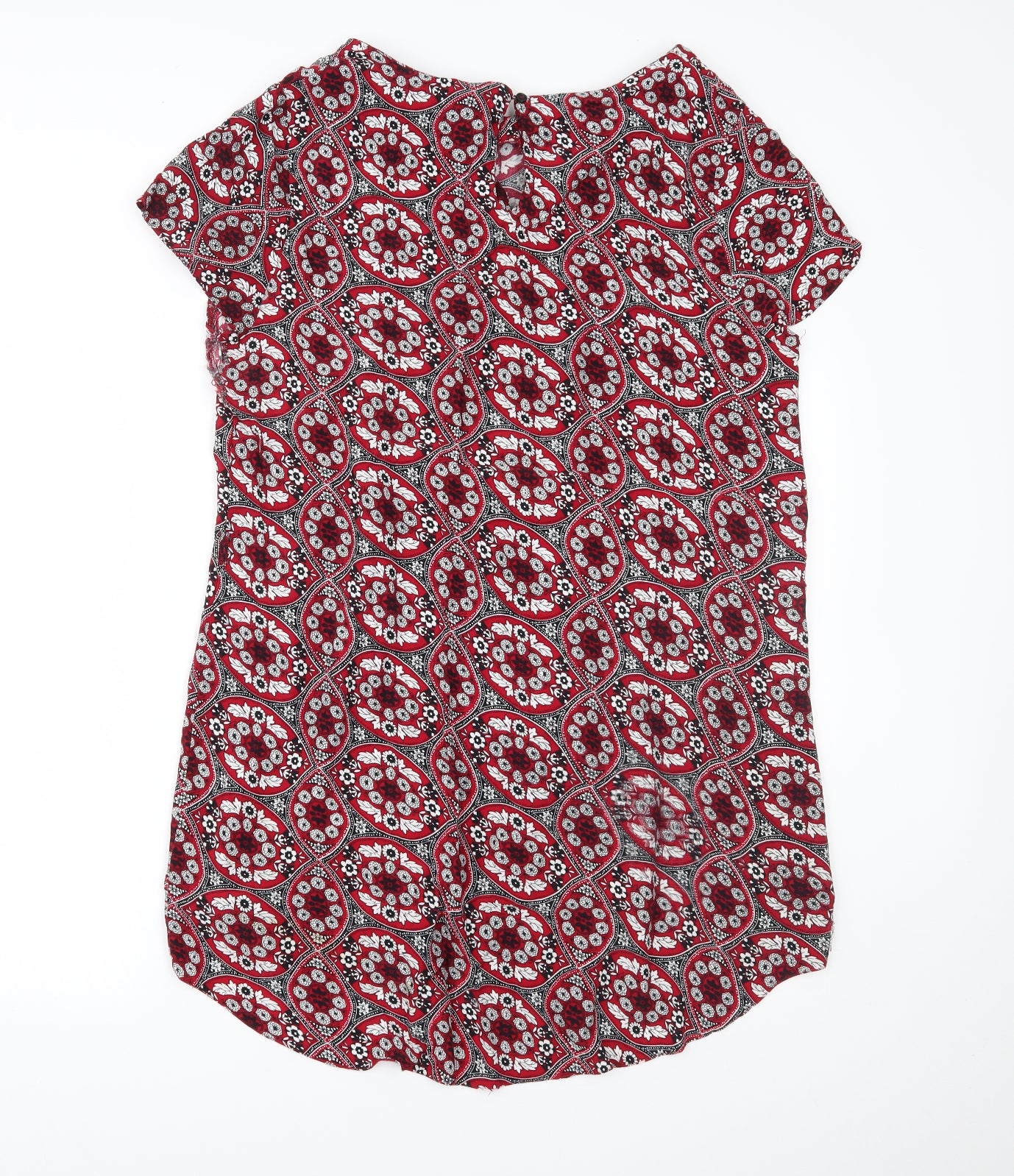 New Look Womens Red Floral  Shift  Size 16
