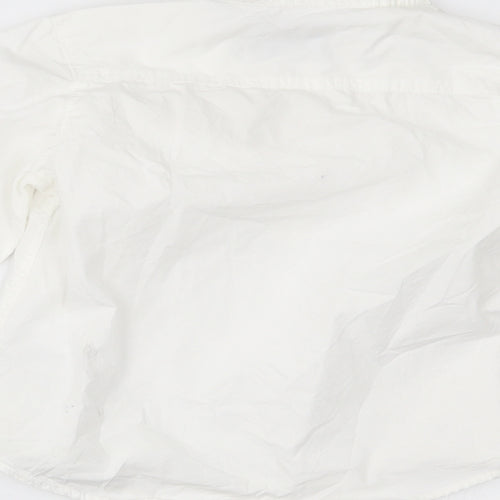 H&M Boys White   Basic Dress Shirt Size 7 Years