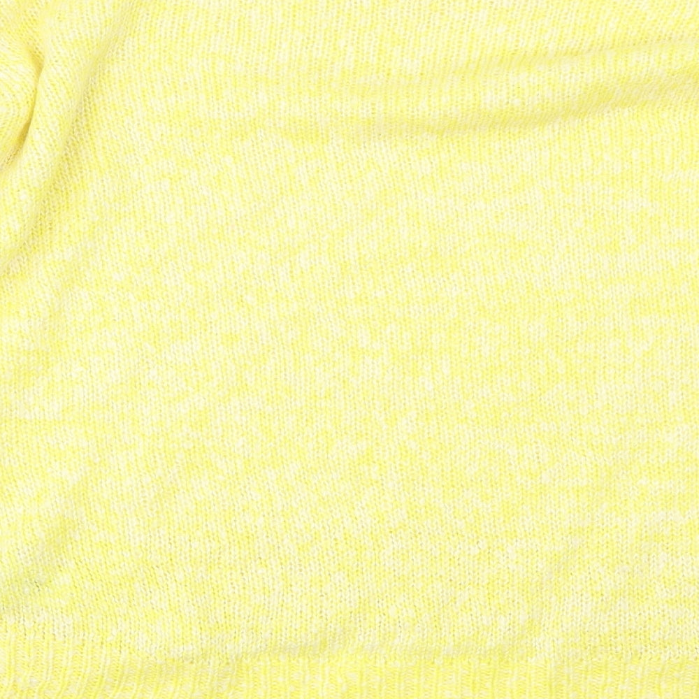 New Look Womens Yellow   Pullover Jumper Size M