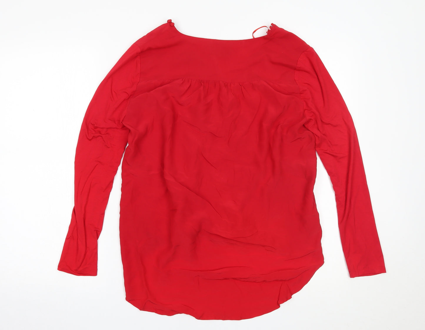 Mint Velvet Womens Red   Basic Blouse Size 12