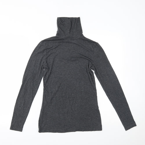 H&M Womens Grey   Basic Blouse Size S