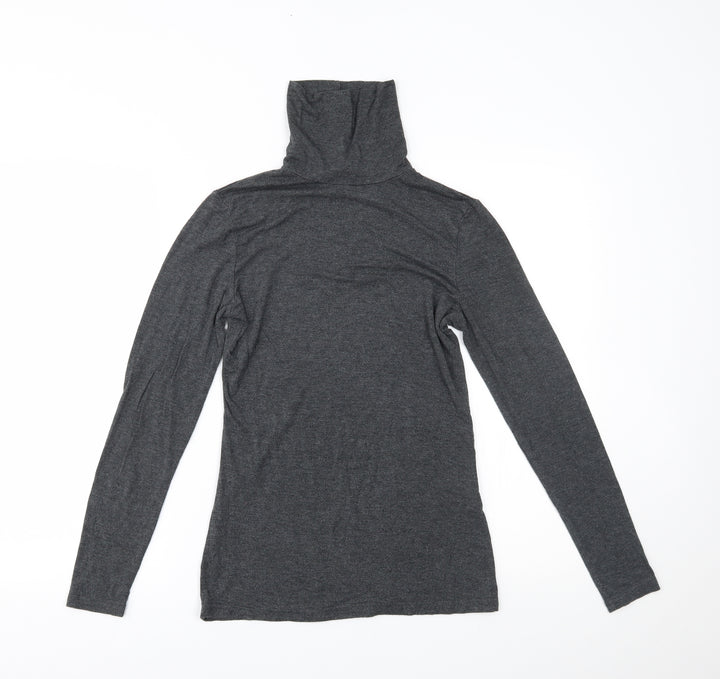 H&M Womens Grey Basic Blouse Size S