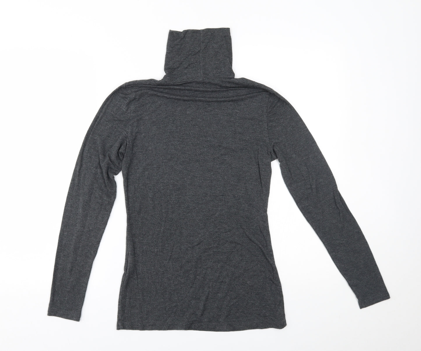 H&M Womens Grey   Basic Blouse Size S