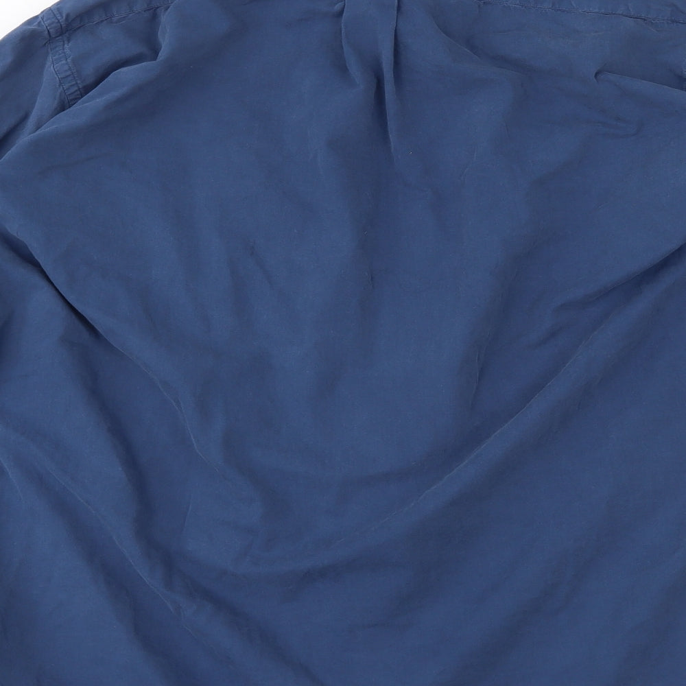 Charles Tyrwhitt Mens Blue    Button-Up Size L