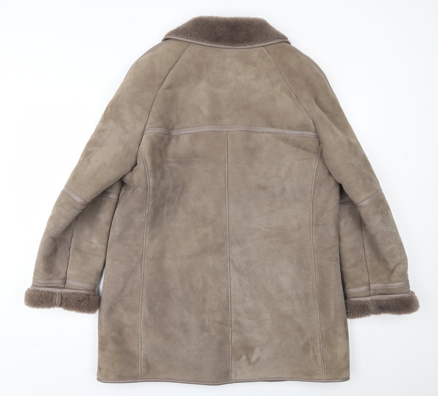 Lakeland Womens Beige   Overcoat Coat Size 12