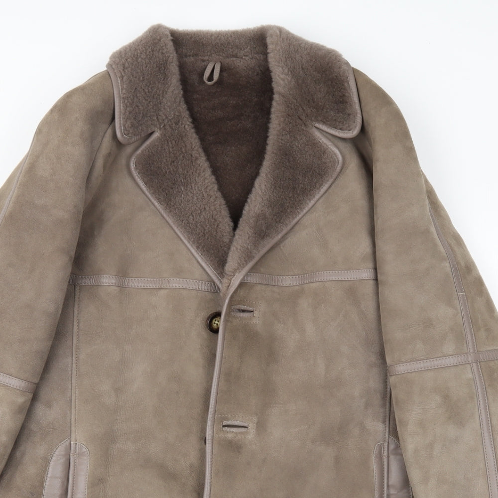 Lakeland Womens Beige   Overcoat Coat Size 12