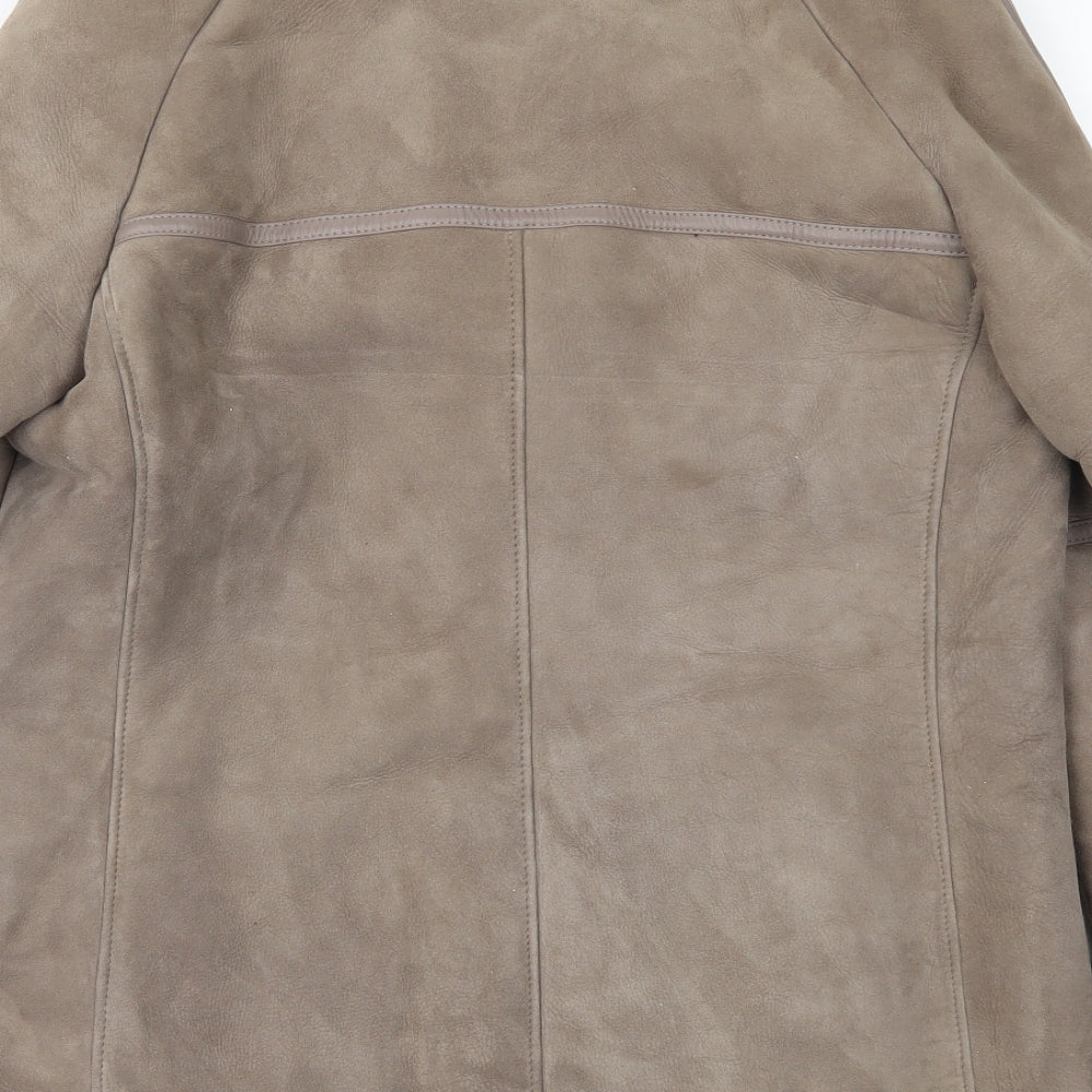 Lakeland Womens Beige   Overcoat Coat Size 12
