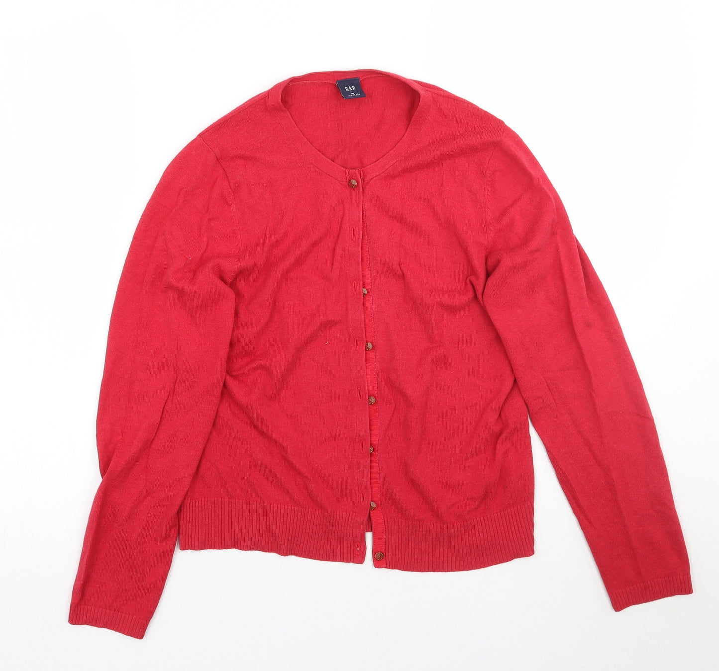 Gap Womens Red   Cardigan Jumper Size M