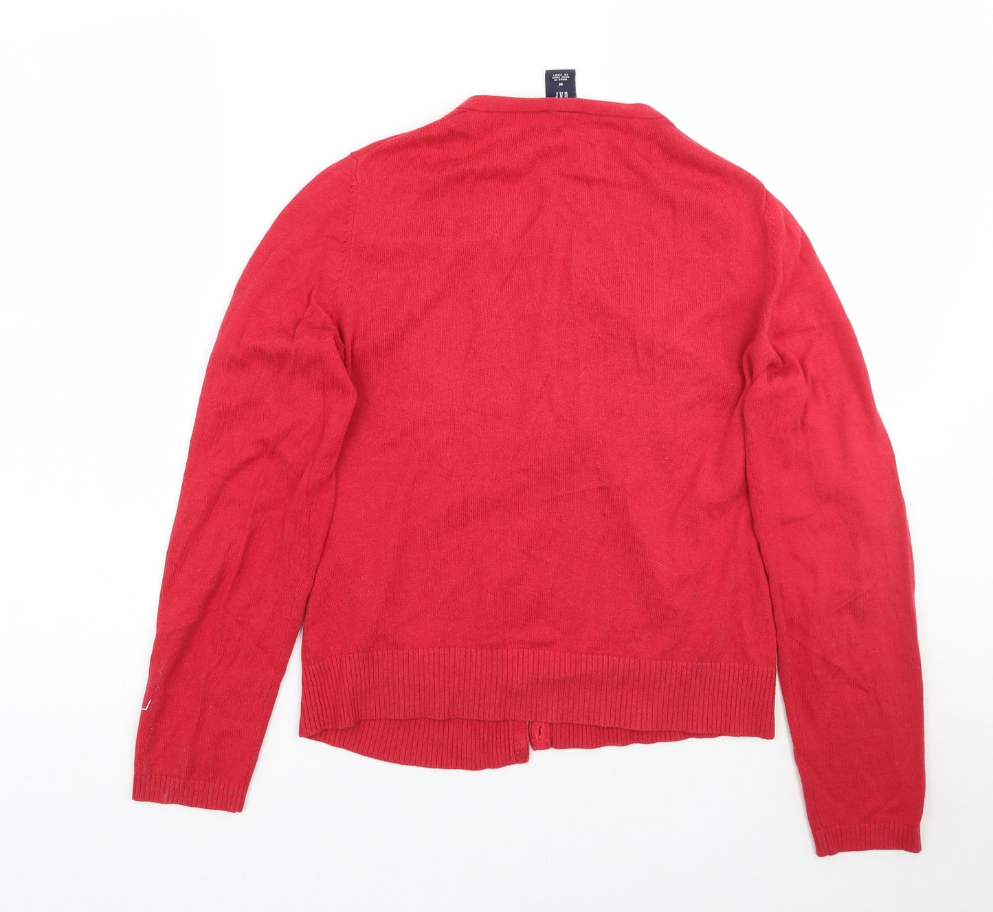 Gap Womens Red   Cardigan Jumper Size M