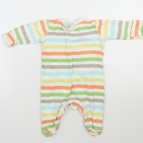 Disney Baby White Striped  Babygrow One-Piece Size Newborn  - The lion king