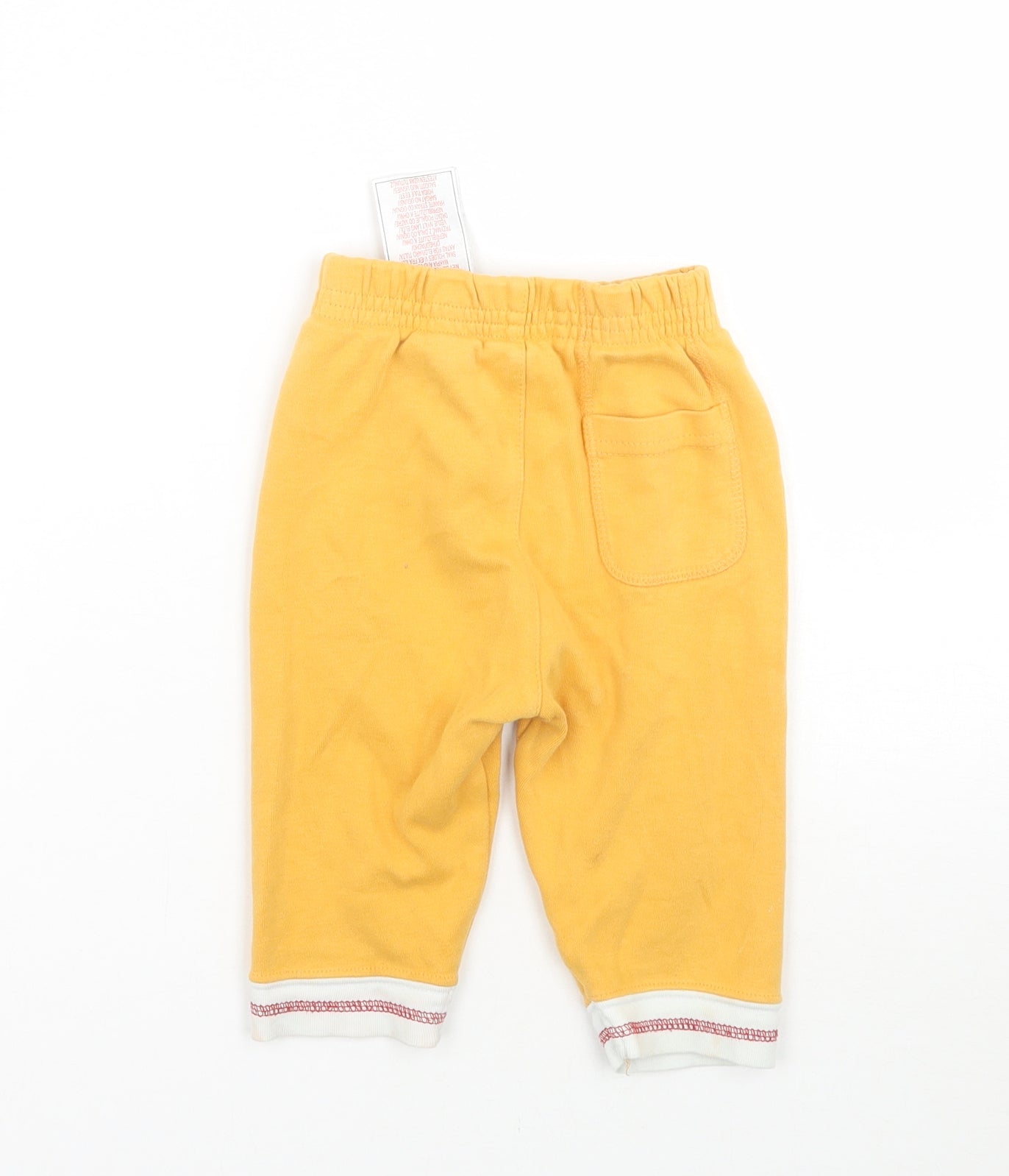 Nike Boys Yellow   Sweatpants Trousers Size 6-9 Months