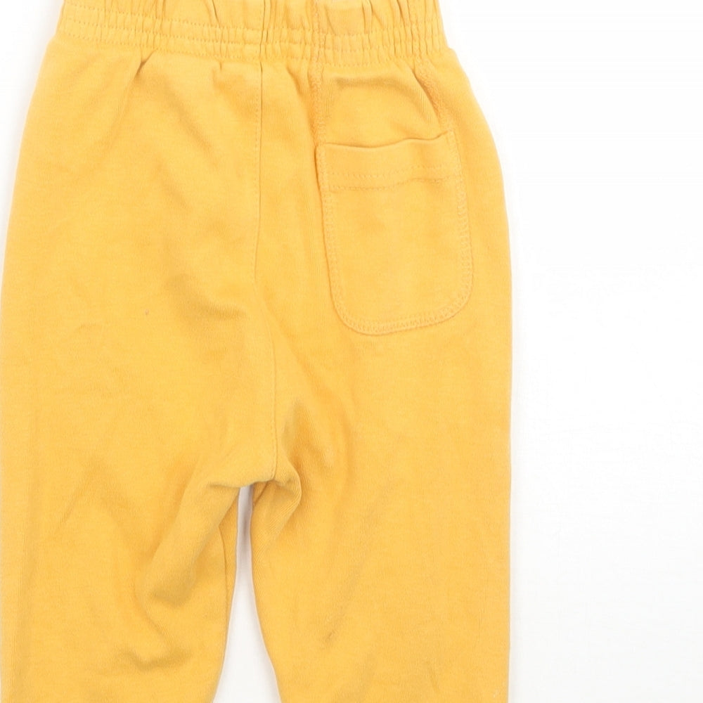Nike Boys Yellow   Sweatpants Trousers Size 6-9 Months