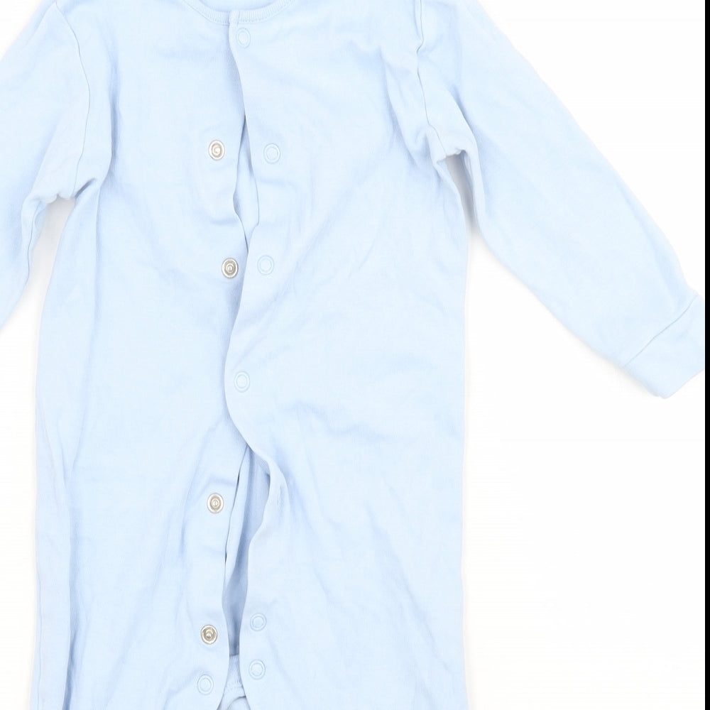 NEXT Boys Blue   Babygrow One-Piece Size 9-12 Months