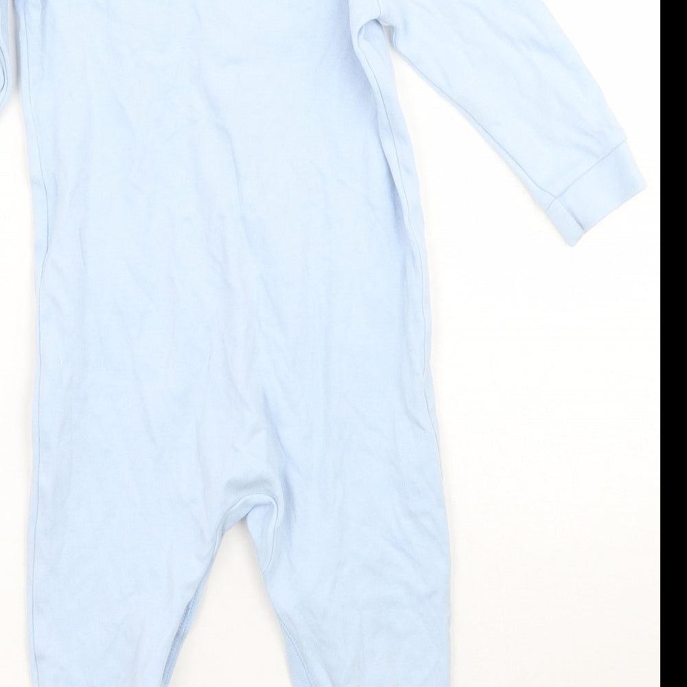NEXT Boys Blue   Babygrow One-Piece Size 9-12 Months