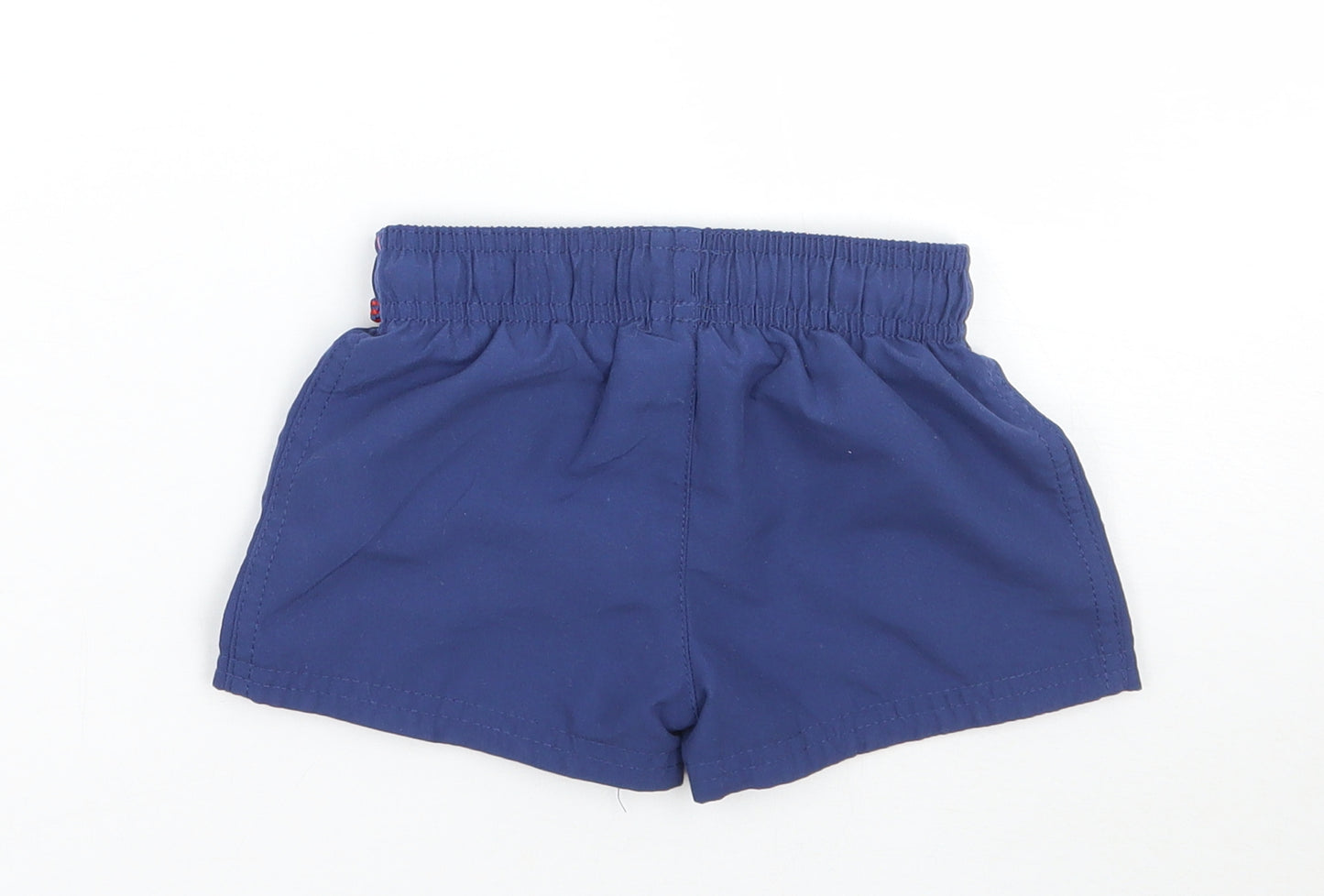 George Boys Blue   Cropped Trousers Size 12-18 Months