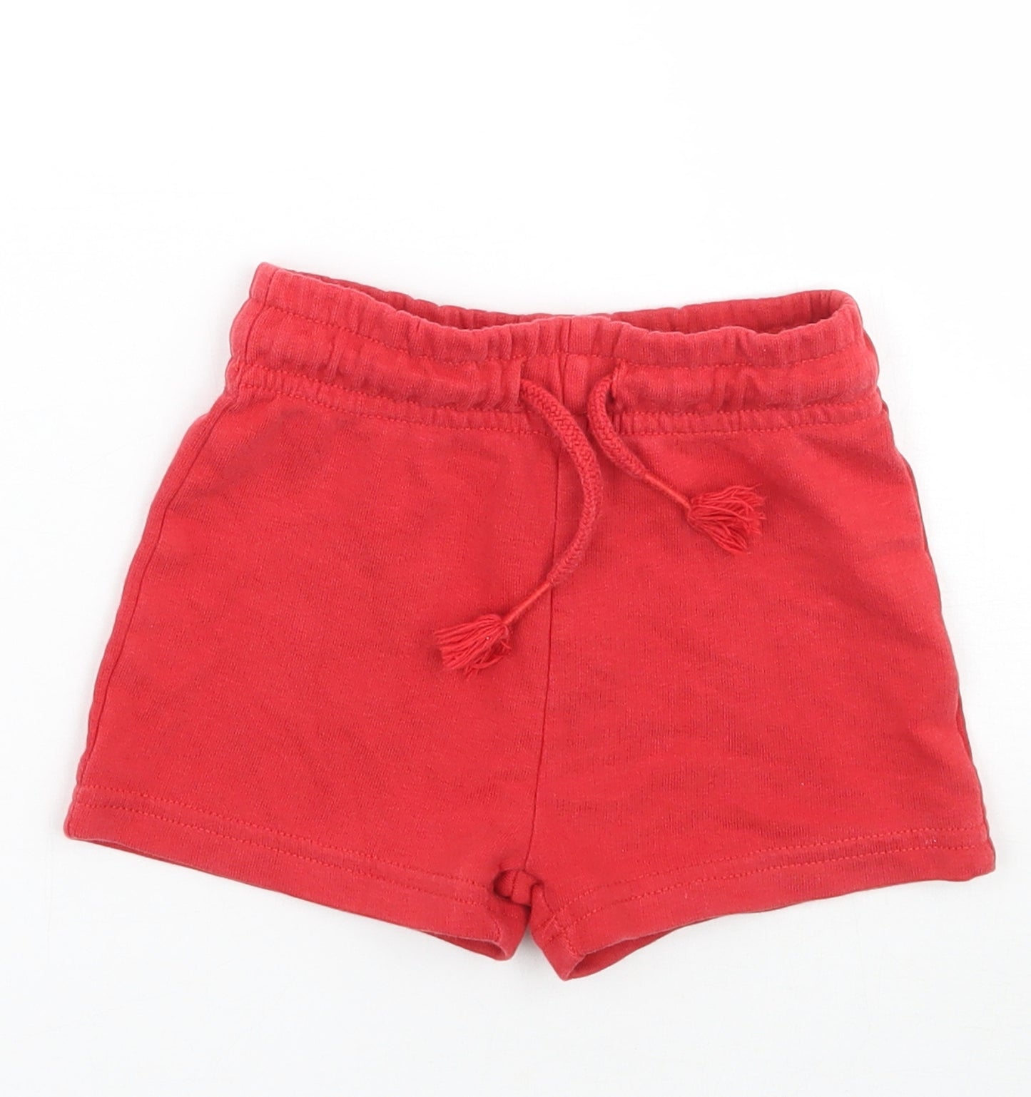 George Boys Red   Cropped Trousers Size 12-18 Months