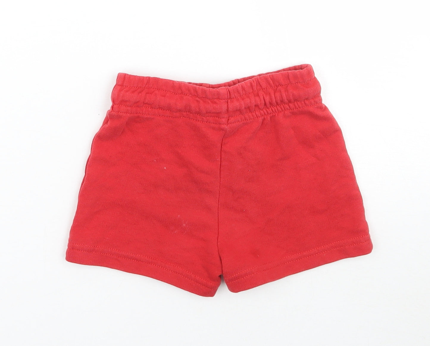 George Boys Red   Cropped Trousers Size 12-18 Months