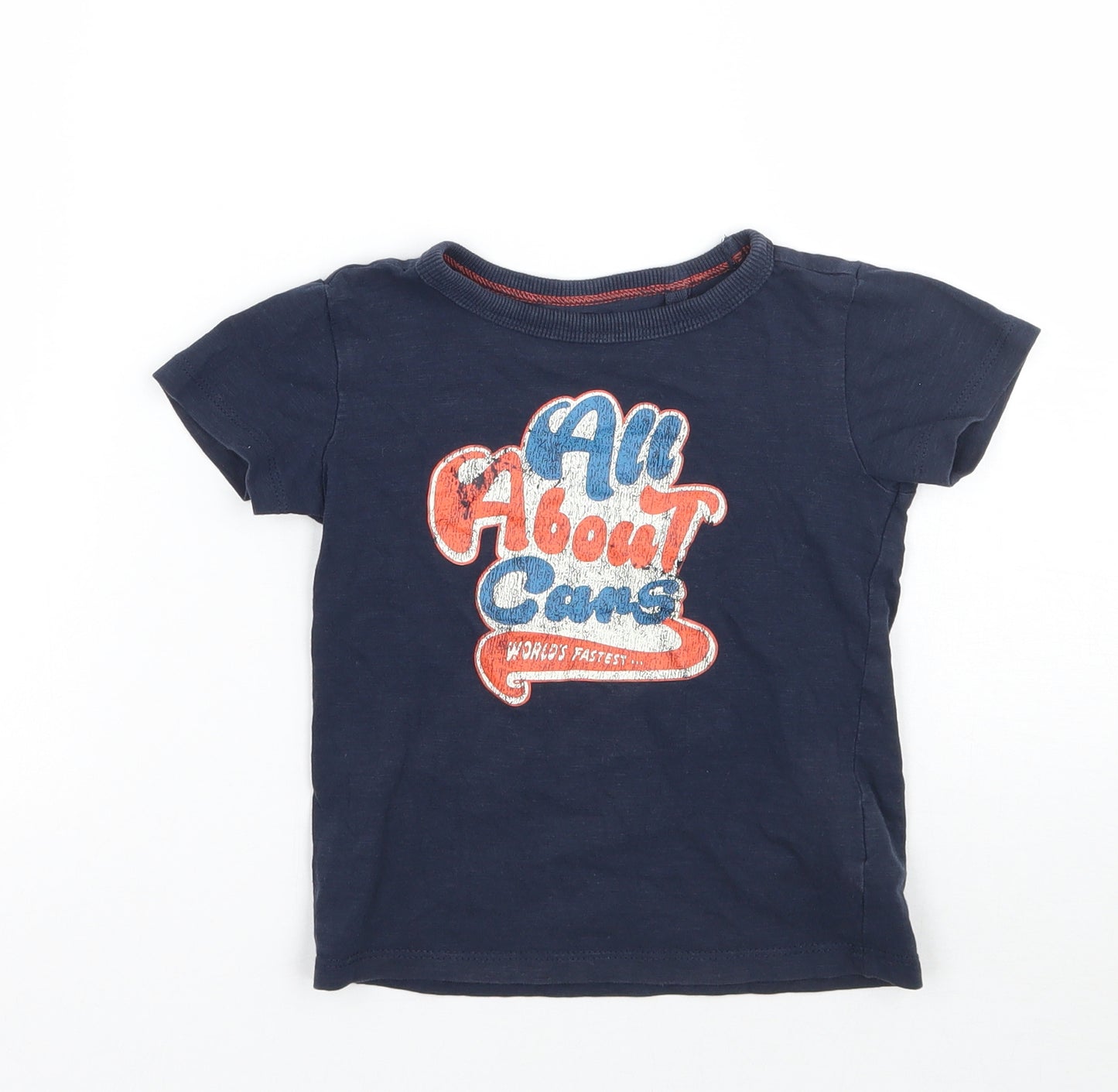 NEXT Boys Blue   Basic T-Shirt Size 9-12 Months