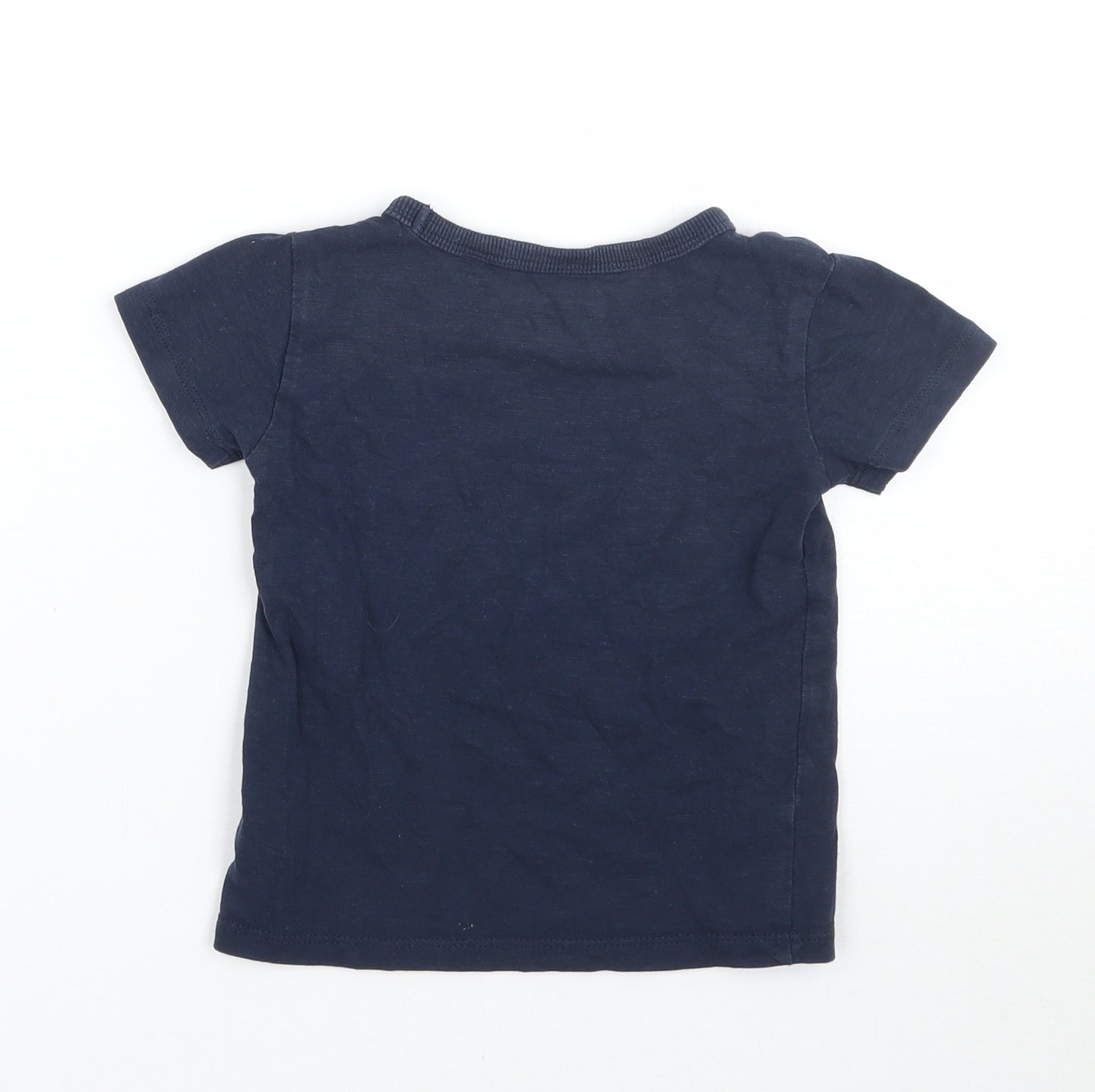 NEXT Boys Blue   Basic T-Shirt Size 9-12 Months