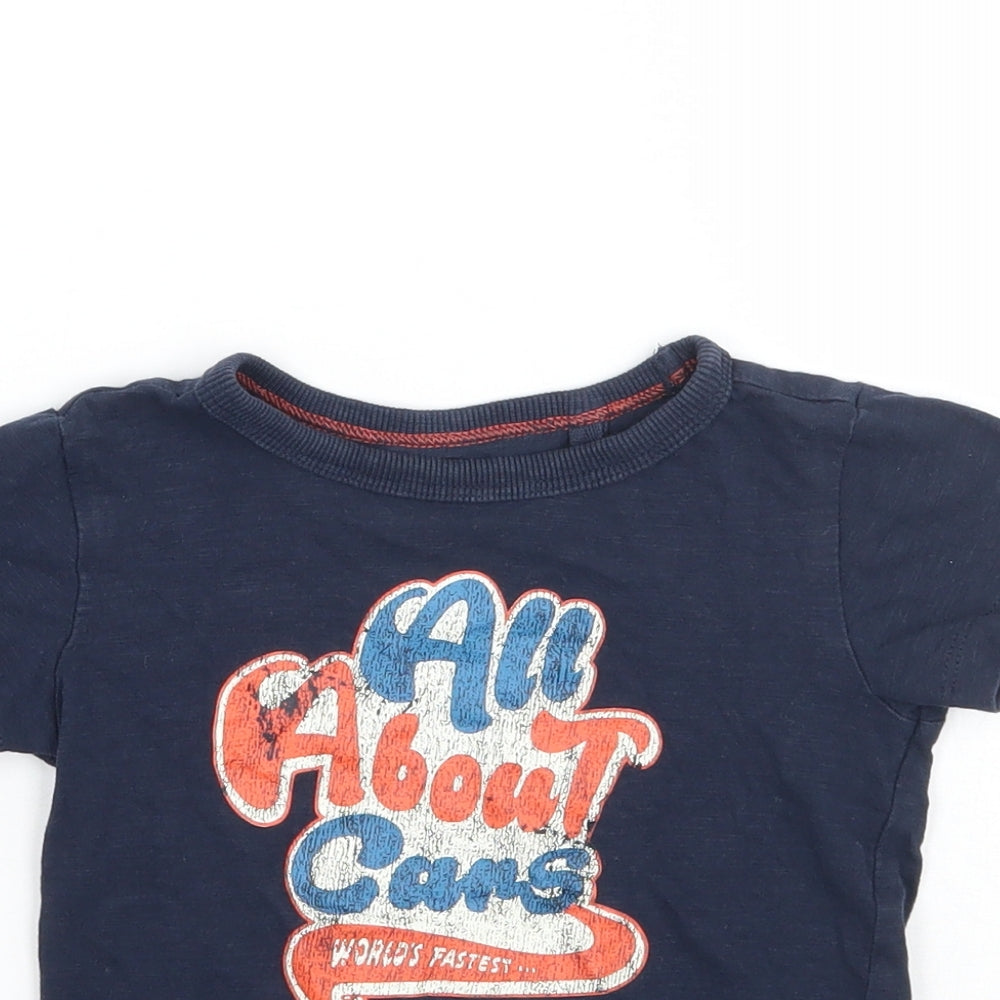NEXT Boys Blue   Basic T-Shirt Size 9-12 Months