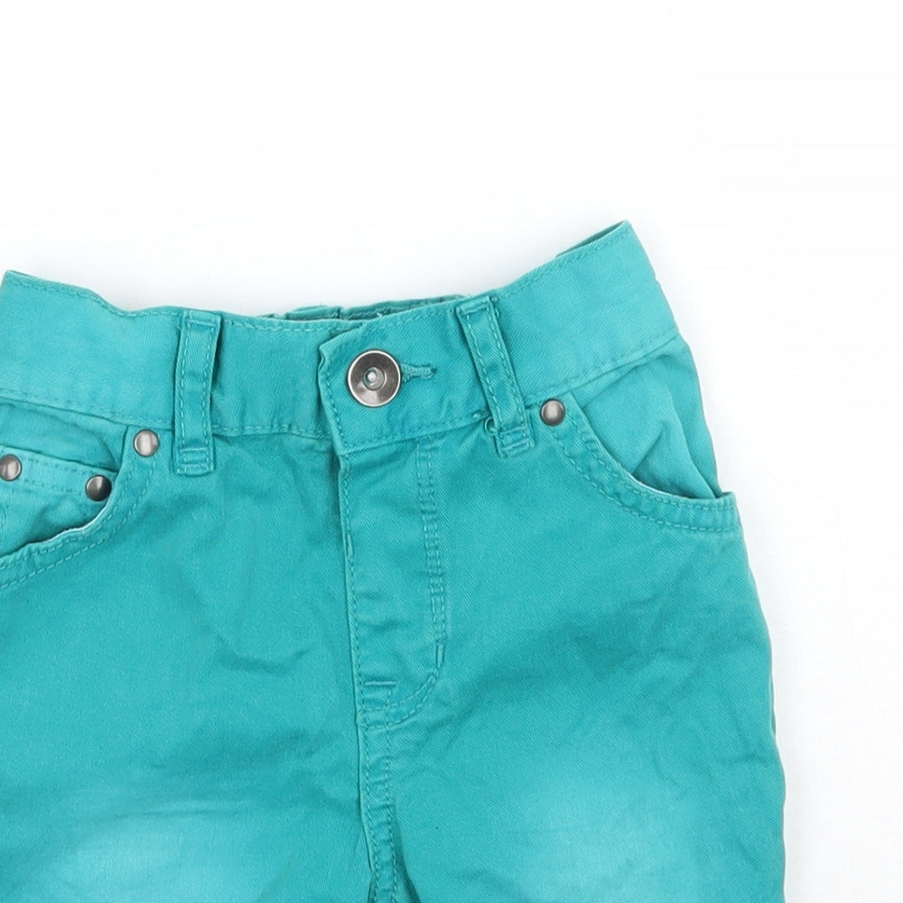 TU Boys Green   Chino Shorts Size 2 Years