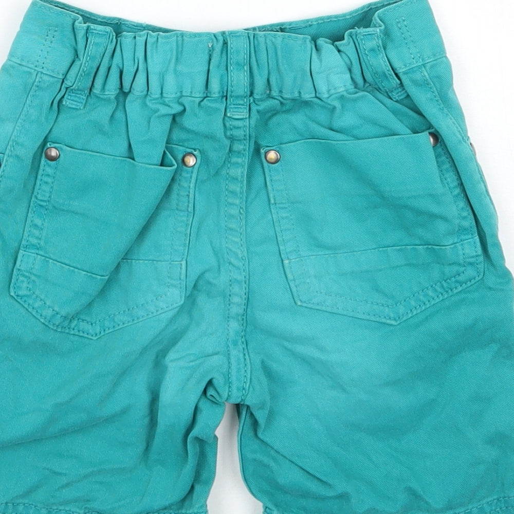 TU Boys Green   Chino Shorts Size 2 Years