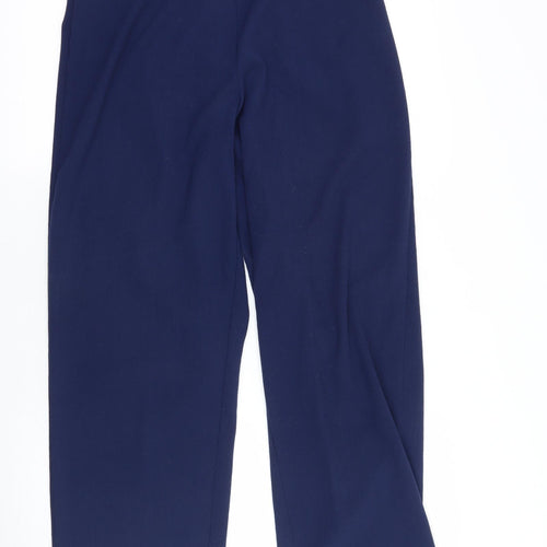 AMARANTO Womens Blue   Trousers  Size 14 L28 in
