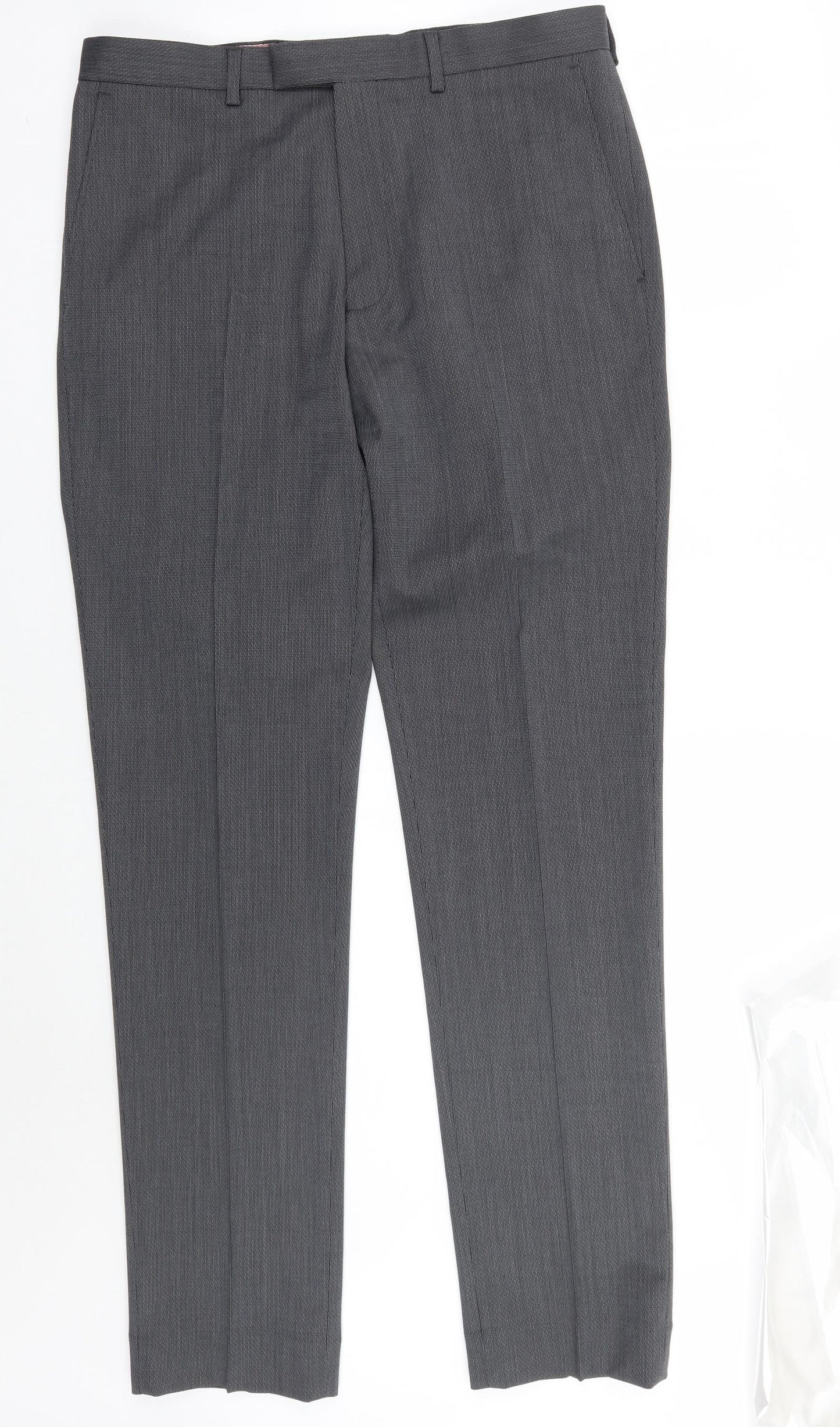 Marks and Spencer Mens Grey   Trousers  Size 32 L33 in