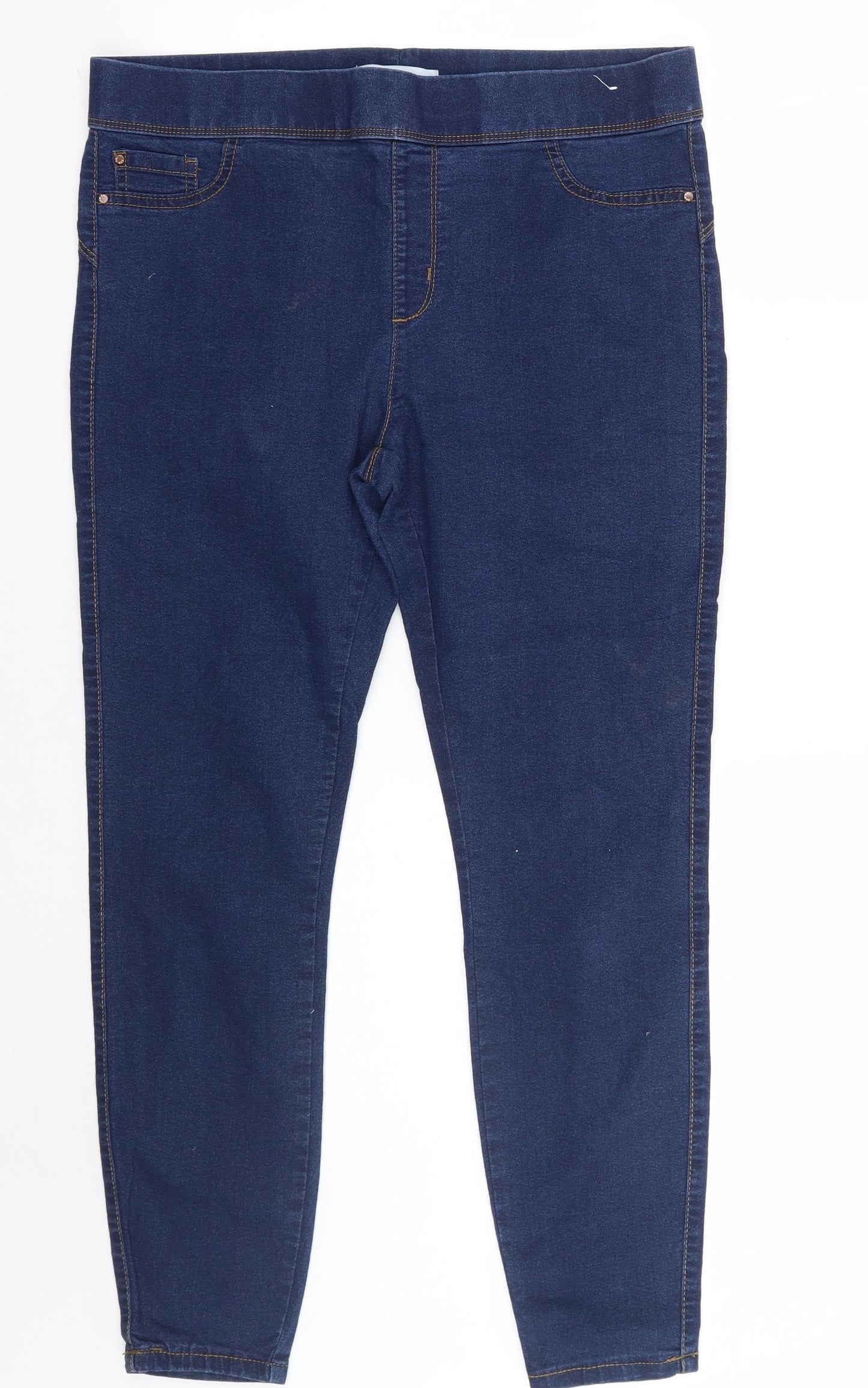 Denim co Womens Blue   Jegging Jeans Size 16 L26 in