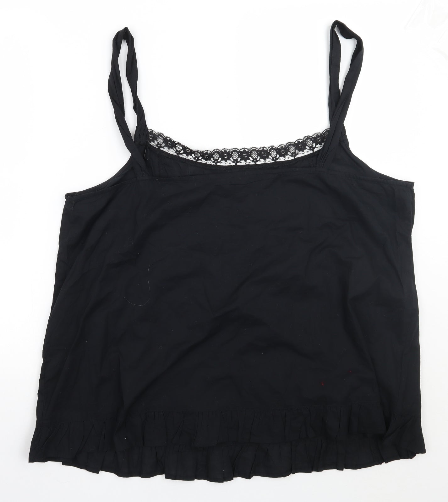 Evans Womens Black   Basic Tank Size 20