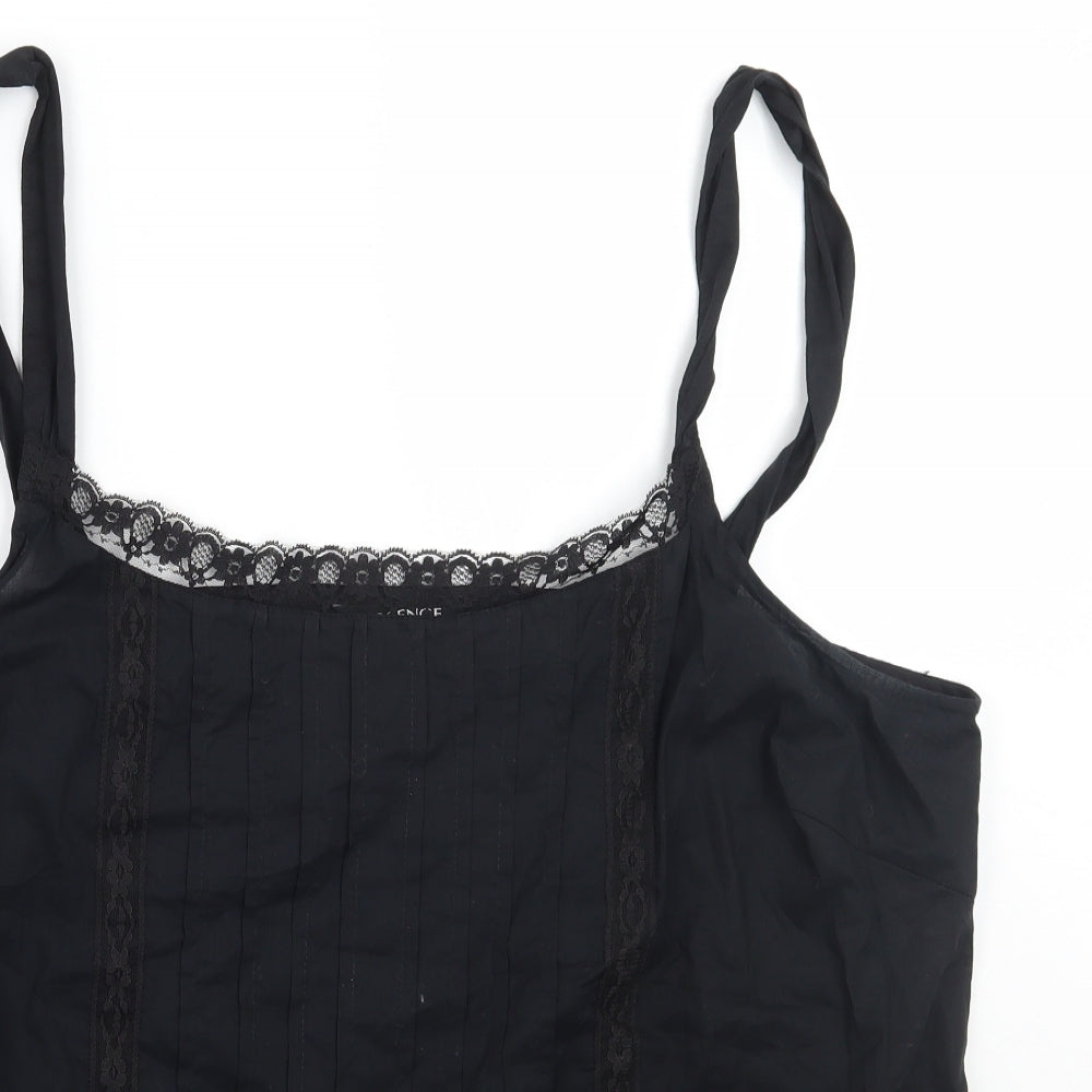 Evans Womens Black   Basic Tank Size 20