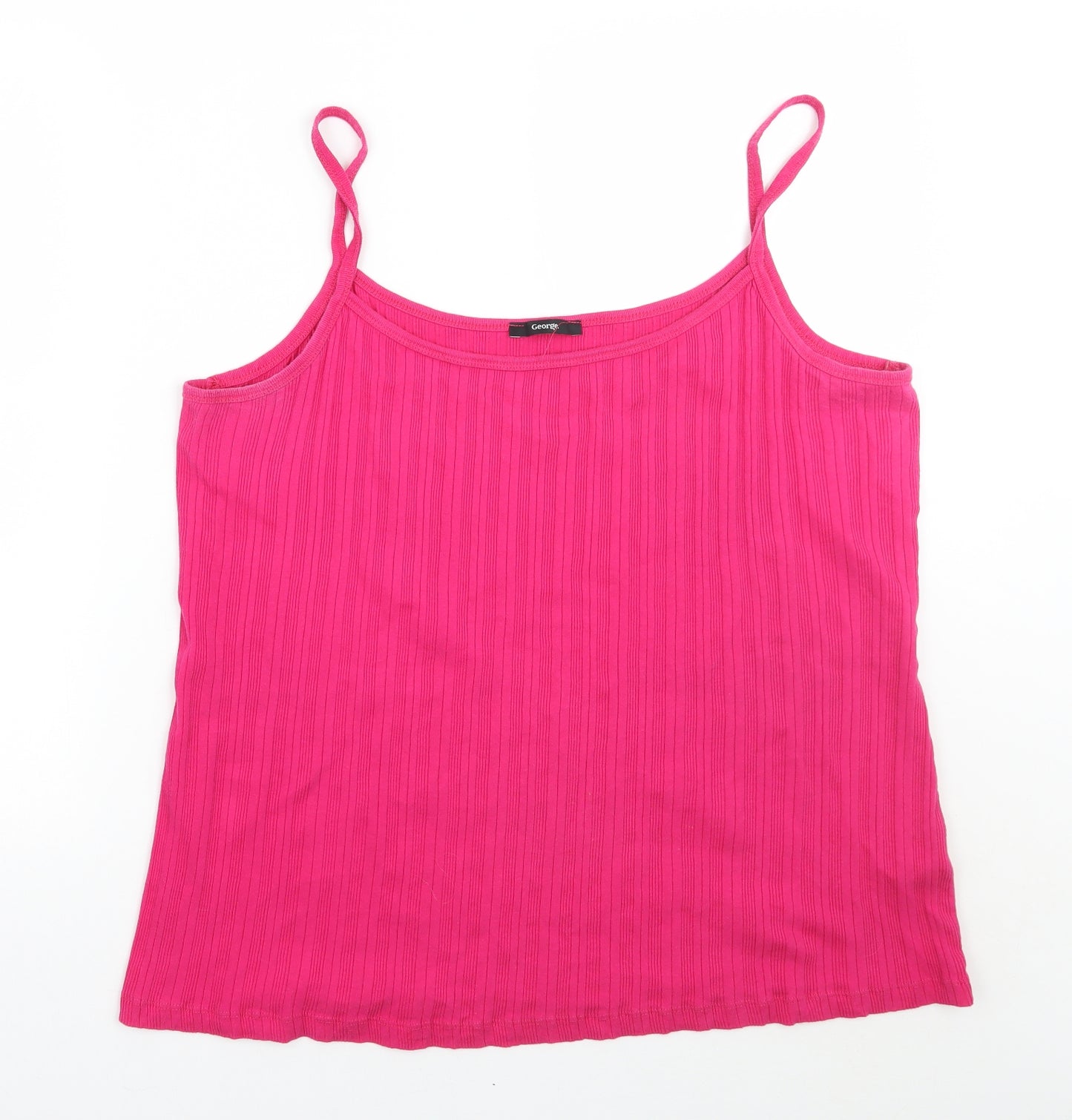 George Womens Pink   Basic Tank Size 22