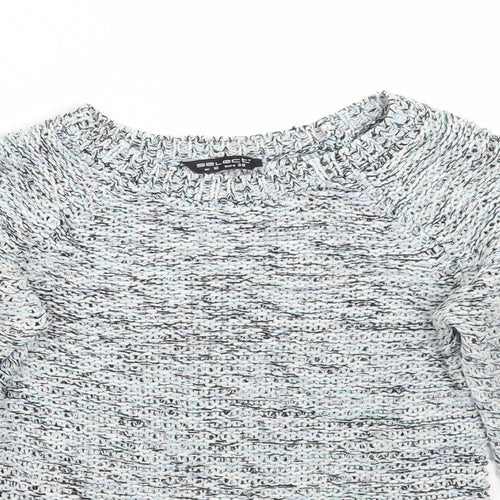 Select Womens Blue   Basic T-Shirt Size 10