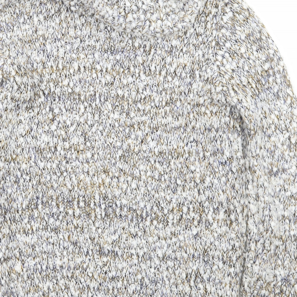 Papaya Womens White   Pullover Jumper Size S