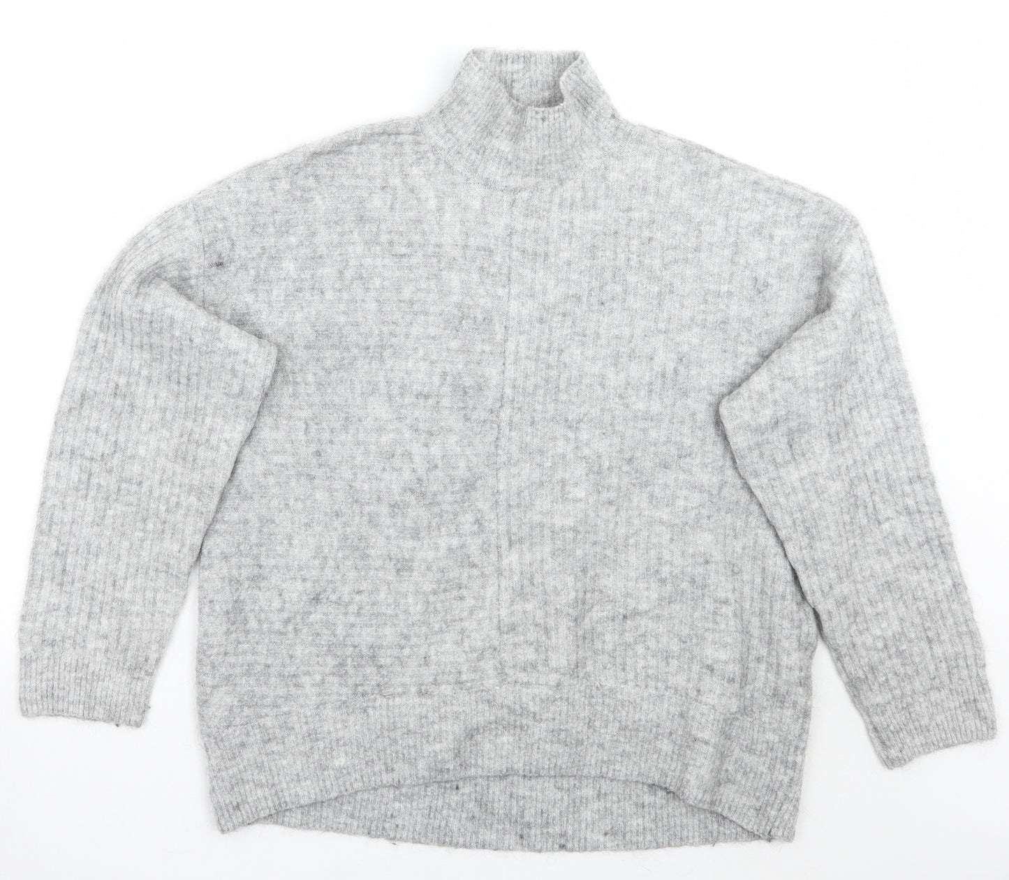 H&M Womens Grey   Pullover Jumper Size S