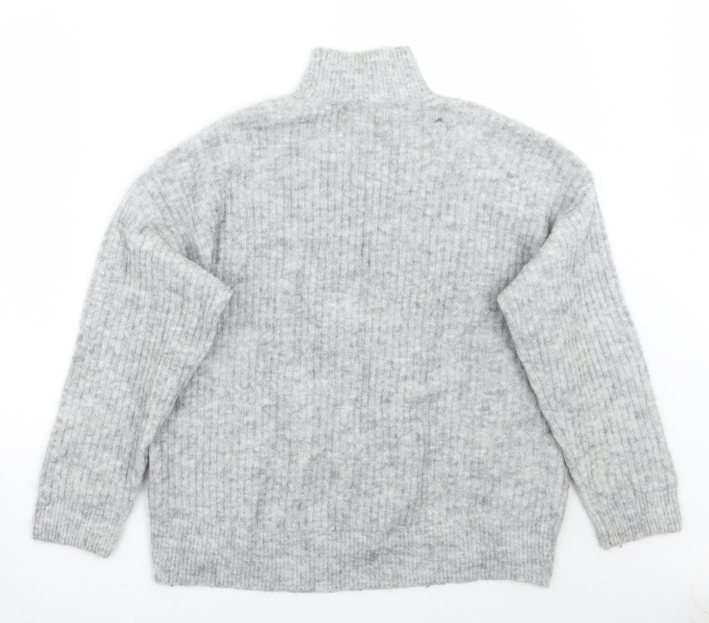H&M Womens Grey   Pullover Jumper Size S