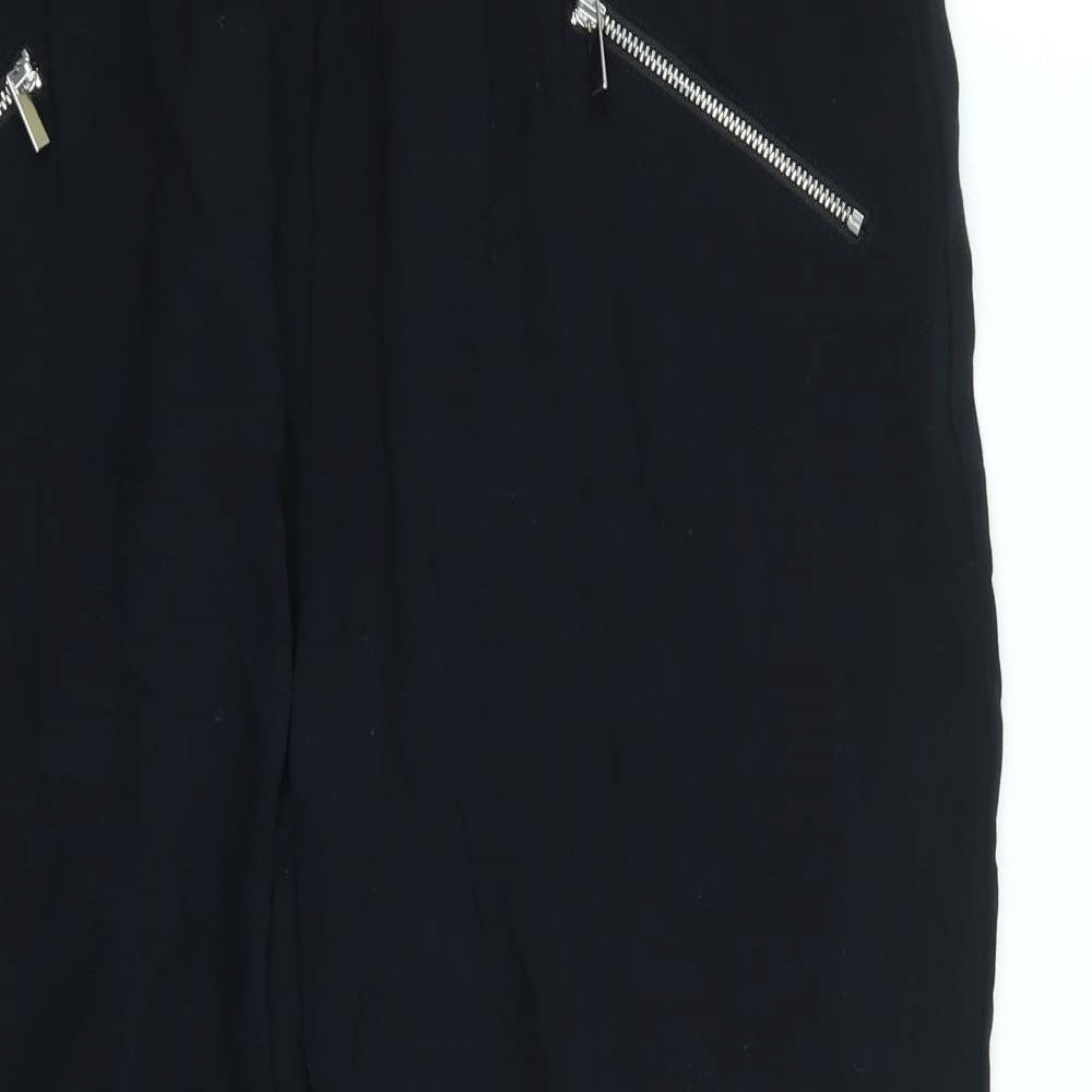 Dorothy Perkins Womens Black   Trousers  Size 12 L25 in