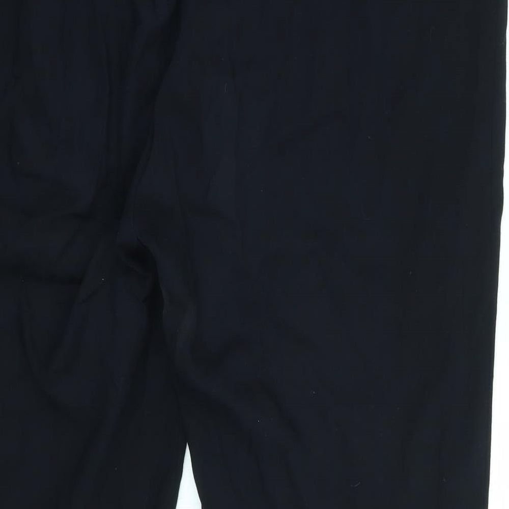 Dorothy Perkins Womens Black   Trousers  Size 12 L25 in